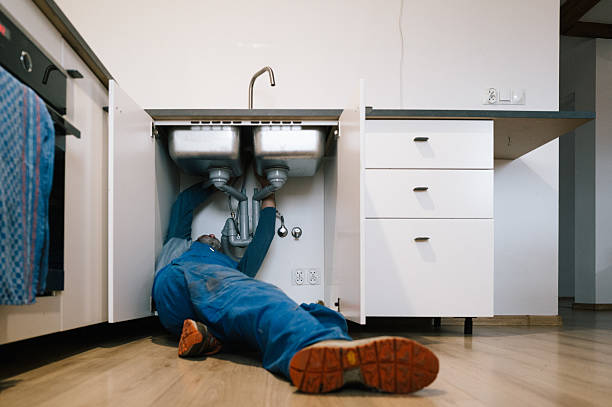 Professional Pipe Repair technician working in Moodus, CT